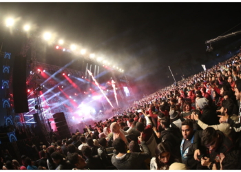 الصورة من مهرجان القلعة- وكالات