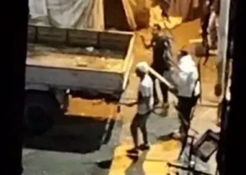 جانب من مشاجرة عين شمس