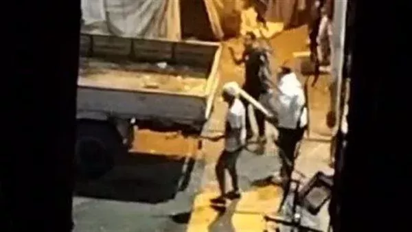 جانب من مشاجرة عين شمس