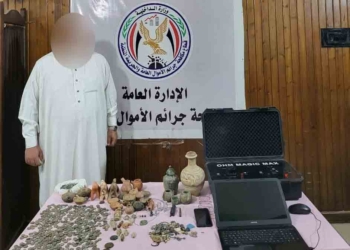 تاجر الآثار بالغربية