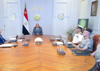 اجتماع الرئيس السيسي مع قيادات