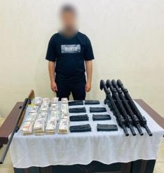 المتهم والمضبوطات