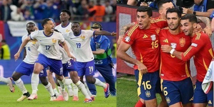 بث مباشر لمباراة إسبانيا وفرنسا