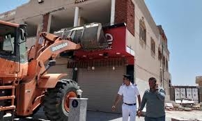 إزالة التعديات ومخالفات البناء