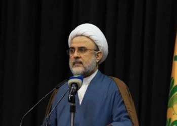 نبيل قاووق نائب رئيس المجلس التنفيذي لميليشيا حزب الله الإيرانية