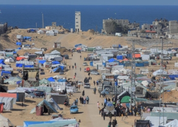 خيام النازحين في غزة