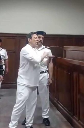 سعد الصغير أمام المحكمة