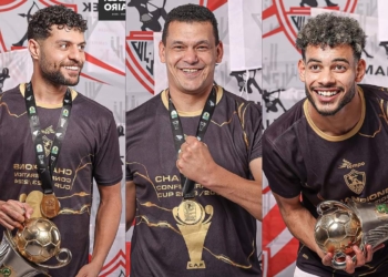 صور ثلاثي الزمالك أمام محكمة أبو ظبي