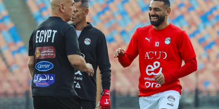 محمد صلاح وحسام حسن