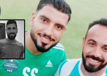 اللاعب محمد شوقي مدافع كفر الشيخ