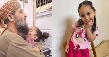 استشهاد الشيخ خالد نبهان جد الطفلة ريم فى غزة