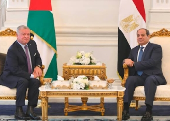 الرئيس عبدالفتاح السيسي والملك عبدالله