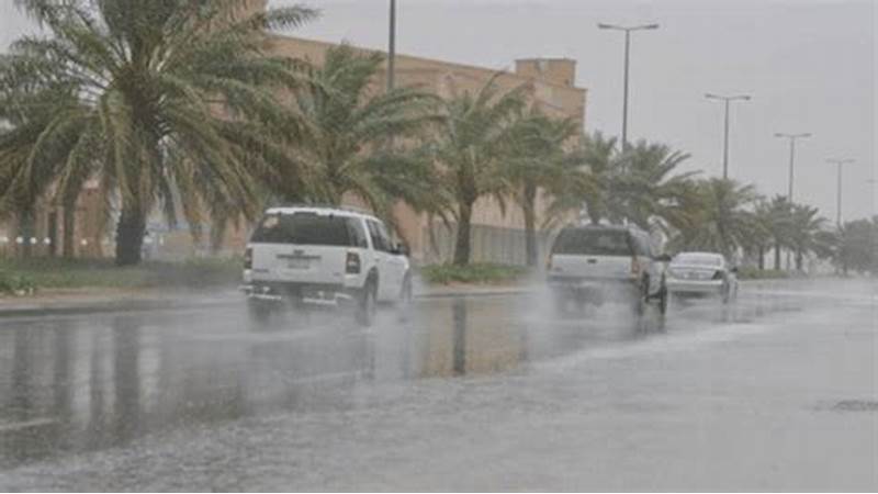 طقس متقلب في السعودية