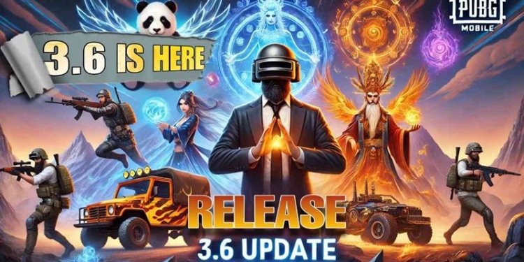 إطلاق تحديث ببجي موبايل الجديد 2025 PUBG Mopile 3.6