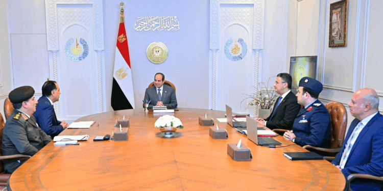 اجتماع الرئيس عبدالفتاح السيسي