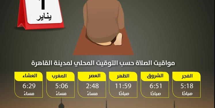 مواقيت الصلاة