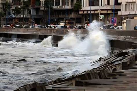 الإسكندرية في قلب نوة الغطاس
