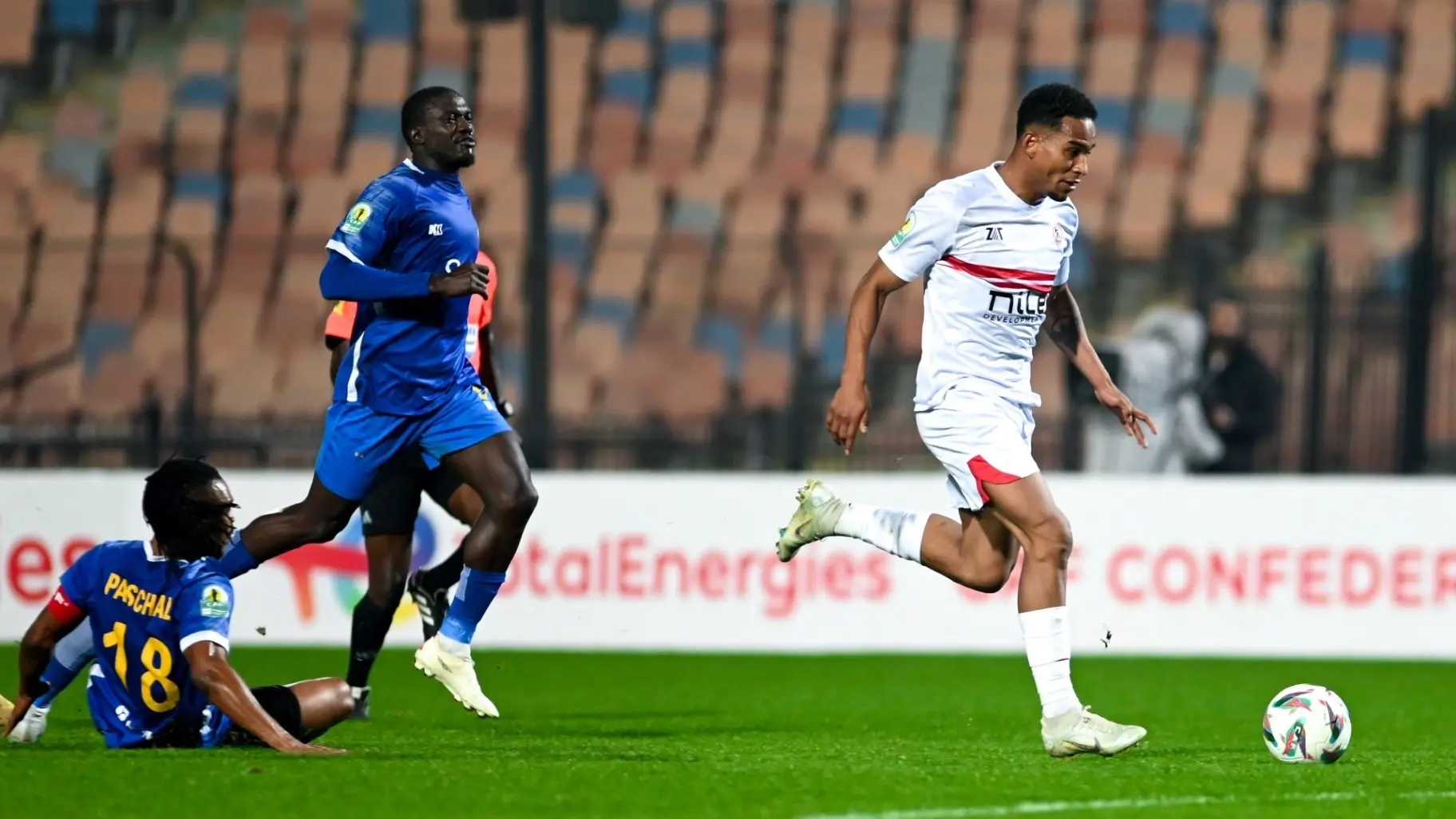 الزمالك ضد مودرن سبورت