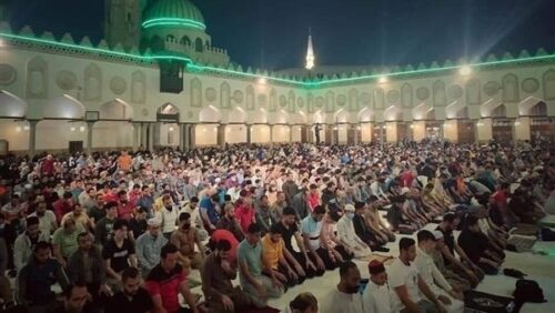 موعد صلاة التراويح اليوم الخميس 26 فبراير 2026