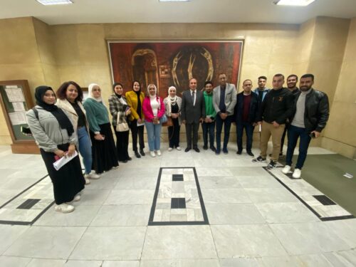 لقاء عبد المحسن بمحرري شؤون نقابة الصحفيين