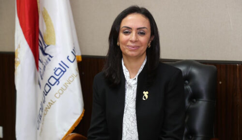 مايا مرسي وزيرة التضامن الاجتماعي