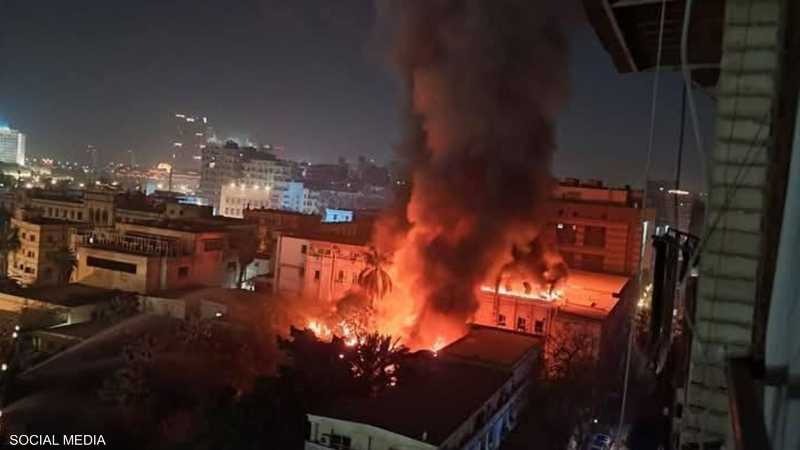تفسير حلم رؤية الحريق في المنام 