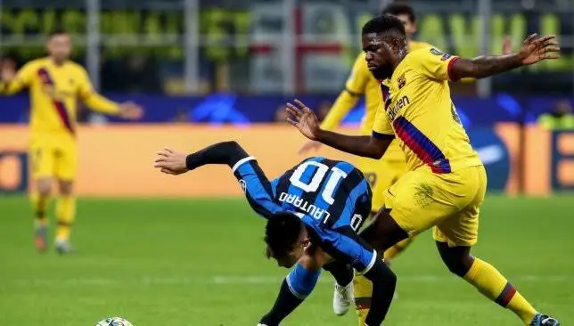 برشلونة وانتر ميلان