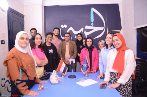 خالد حسين خلال حواره مع الحرية