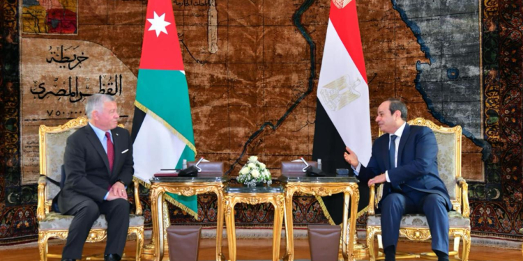 السيسي والملك عبد الله الثاني