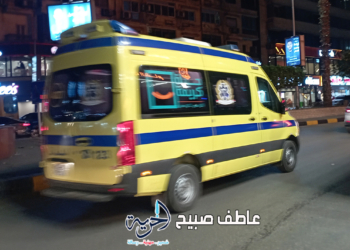تصادم دراجة نارية وسيارة نقل بمدخل المنصورة الجديدة