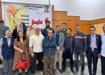 وفد أمانة شباب الحركة المدنية يشارك في احتفالية عيد العمال