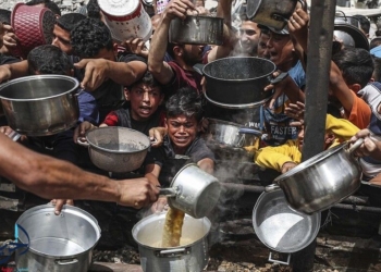 مجاعة الاطفال في غزة