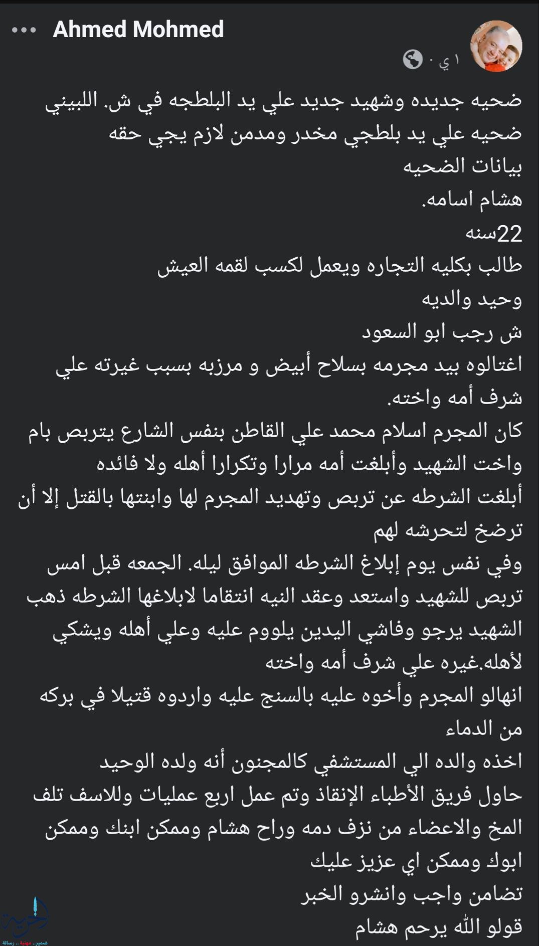 شهيد الشهامة