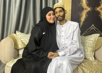 إبراهيم شيكا وزوجته