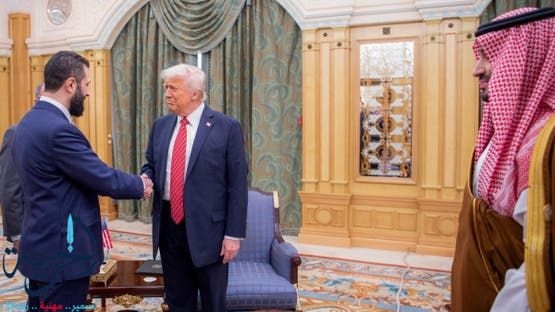 أحمد الشرع وترامب