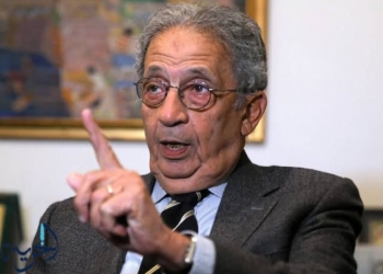 عمرو موسي وزير الخارجية الاسبق