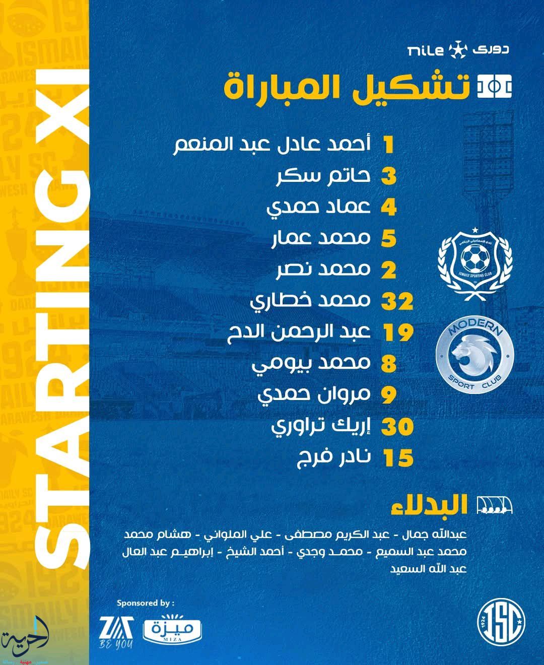 تشكيل الإسماعيلي 
