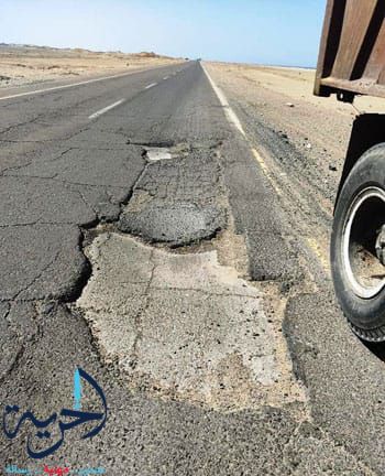 الطريق الصحراوي بالصعيد