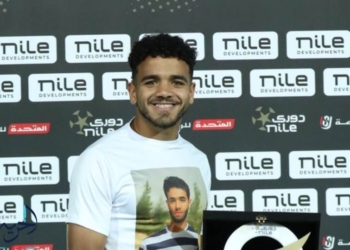 رشاد المتولي لاعب مودرن سبورت- تصوير آخرين
