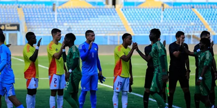 منتخب كولومبيا يتفوق على السعودية