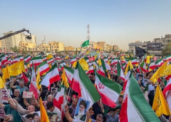 احتفالات نصر إيران على إسرائيل