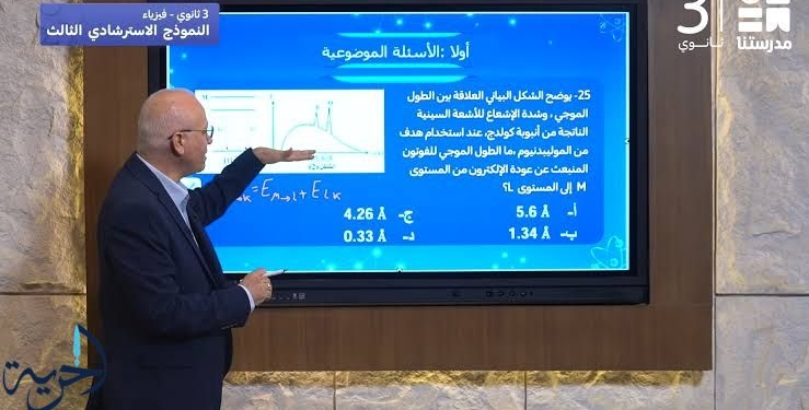 امتحان اللغة العربية للثانوية العامة 2025