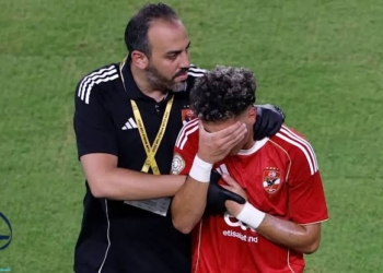 حزن إمام عاشور بعد إصابته