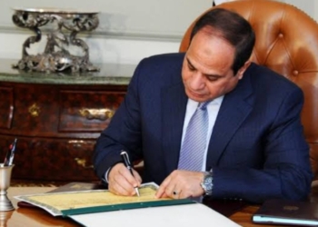 الرئيس المصري عبد الفتاح السيسي