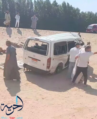 حادث صحراوي المنيا