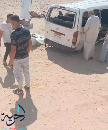 حادث صحراوي المنيا
