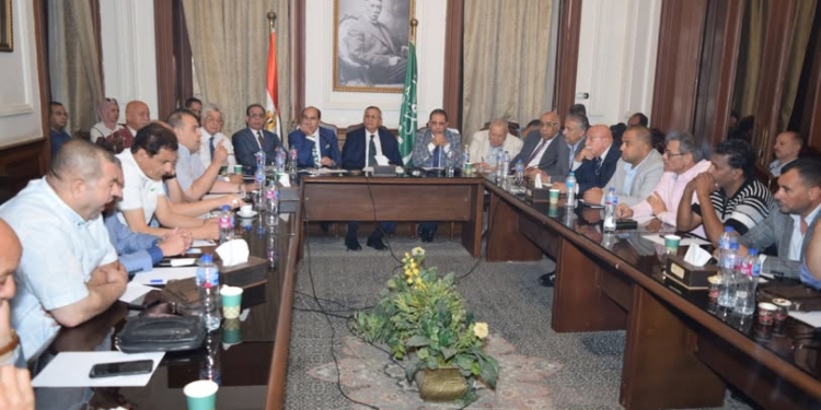اجتماع حزب الوفد