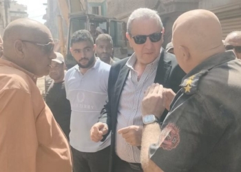 سقوط سقف منزل قديم في طنطا
