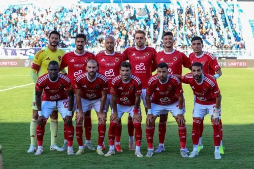 قائمة الأهلي لمواجهة بيراميدز
