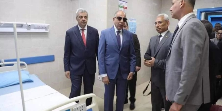 محافظ المنيا ورئيس الجامعة